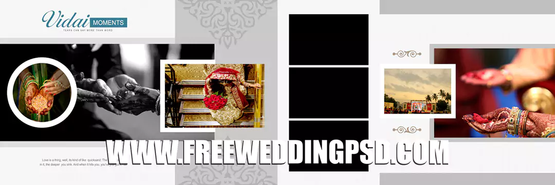 creative indian wedding album 12×36 psd templates